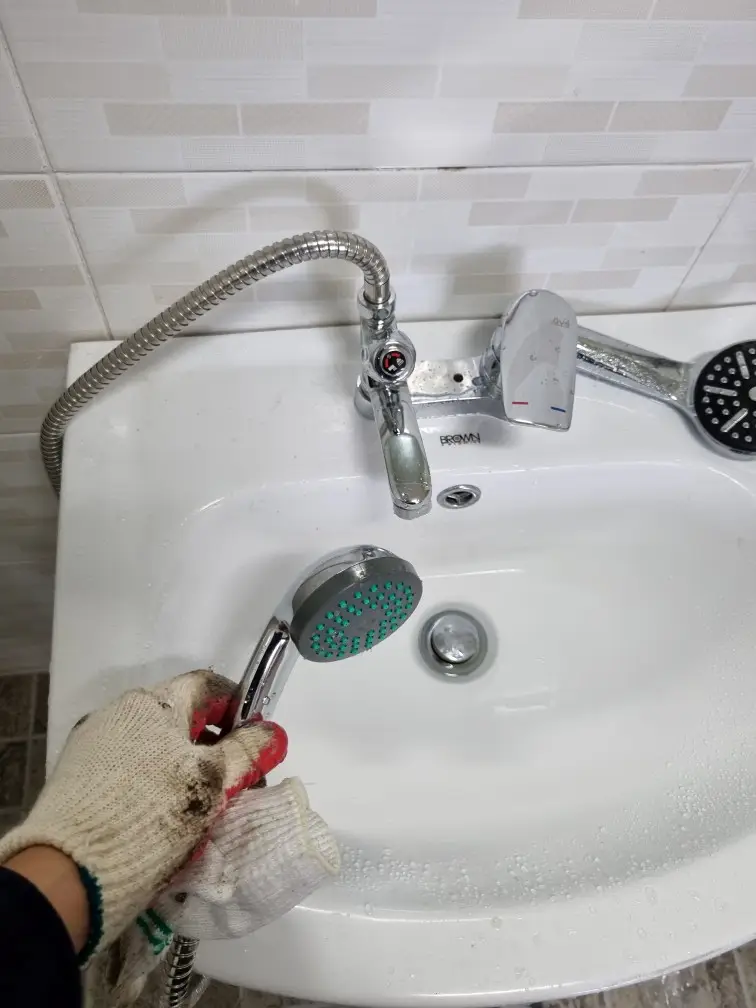 사워겸용 수전교체 10